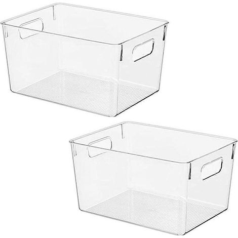 Transparente Aufbewahrungsbox für die Küche, Lebensmittelaufbewahrungsbox zum Sortieren.
