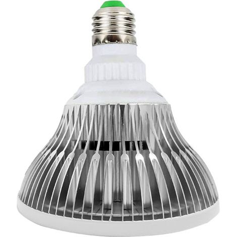 Ortviai Lampe LED de Croissance pour Plantes avec Douille E27, Spectre Complet, 200 LED, 22 W, Aluminium
