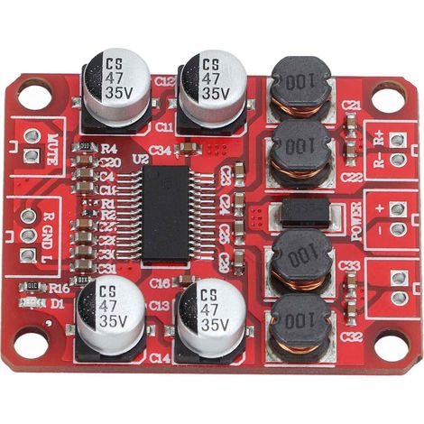 Carte Amplificateur Audio TPA3110 2x15W, Module Stéréo pour Enceintes PC et Système Hi-Fi (1/5)