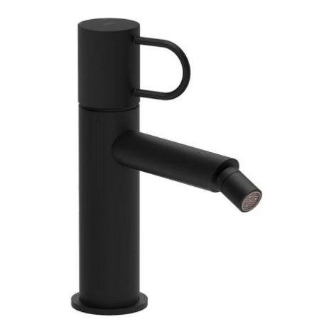 Miscelatore bidet con scarico Clic-Clac 1”1/4G Paffoni serie Joker JK131KNO  Ottone - Nero opaco