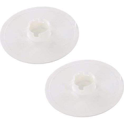 Copriruota universali per copriruota superiori da 114 mm – Compatibili con tosaerba e trattorini rasaerba – Confezione da 2 (1/2)