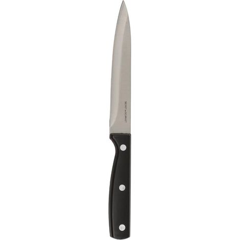 5five - edelstahl-utility-messer essentiel black klinge 13cm
