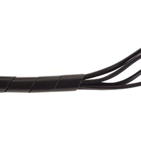 GAINE CACHE-FILS SPIRALEE 10M Ø9MM (NOIR) MOUNTING MATERIALS SW09B