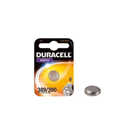 PILA SPECIALISTICA A PASTIGLIA ALL'OSSIDO D'ARGENTO (389/390) - 10 blister DURACELL