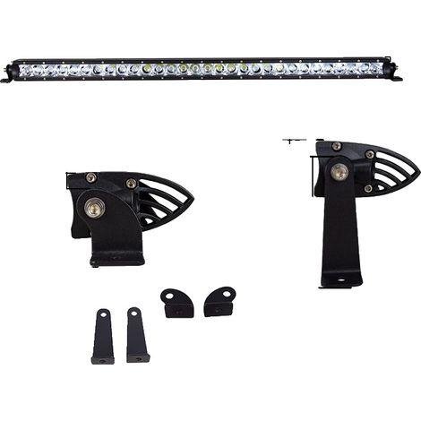 Barra de luz LED, fila única, múltiples opciones de longitud, resistente al agua IP67. (1/2)