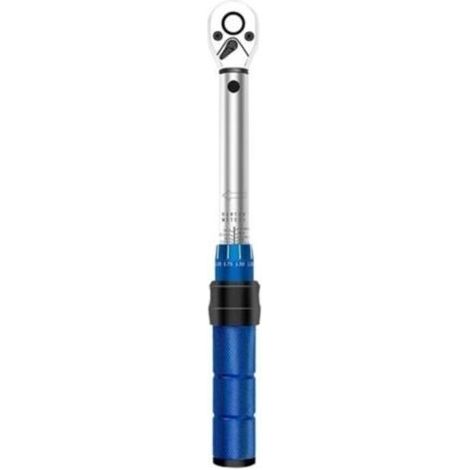 FENOPLASTICAKit d'outils de réparation pour vélo, clé dynamométrique de précision à double échelle, entraînement 1/4 pouce, 2-24 Nm, clé à douille pour vélo, outils de réparation à cliquet pour moto,  (1/4)