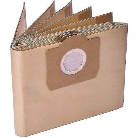 Packung mit 10 Papierfilter-Staubbeuteln 6.959-130.0 A 2201/2204/2504 für WD3 und WD3P-AquaForge Nass- und Trockensauger (1/5)