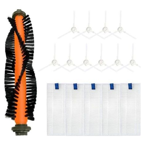 ALLIANDISSet di 16 spazzole laterali principali per robot aspirapolvere Explorer Serie 20 RG687 RR682 RR687 RR688, 1 spazzola a rullo (1/5)