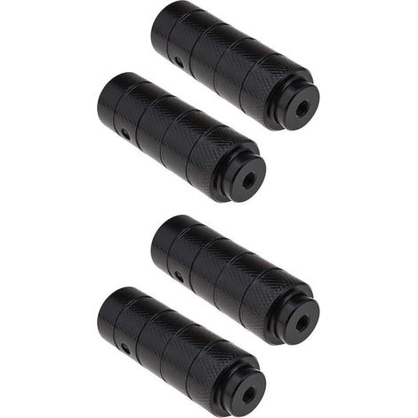 2 Paires Chevilles de Pied Vélo Compatible pour Essieu 10mm Pignon Fixe de Vélo BMX (1/4)
