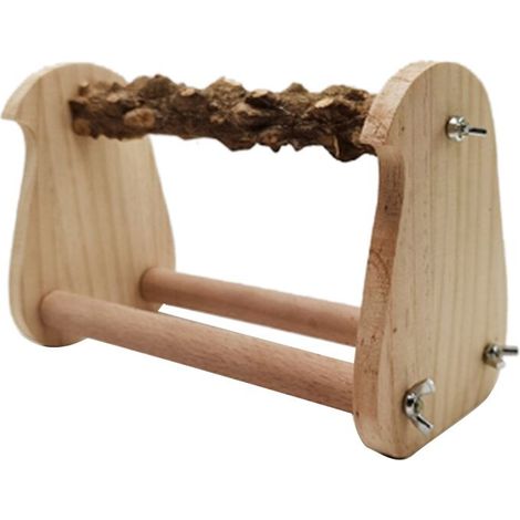 Cage suspendue pour perroquet, perchoir pour arbre à perroquet, perchoirs, perroquet en bois, support de voyage, perchoirs, plaque-