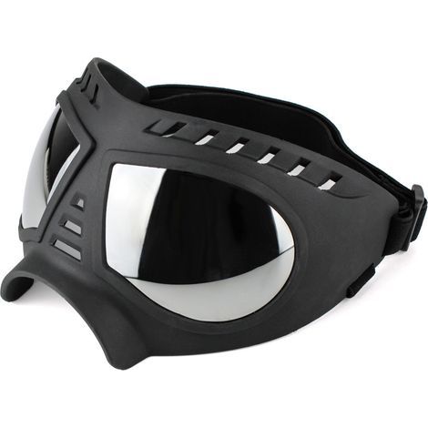 Schutzbrille für mittelgroße bis große Hunde, UV-Sonnenbrille für Hunde, wind- und schneefest, weicher Rahmen zum Augenschutz von Hunden mit langer Schnauze (1/5)