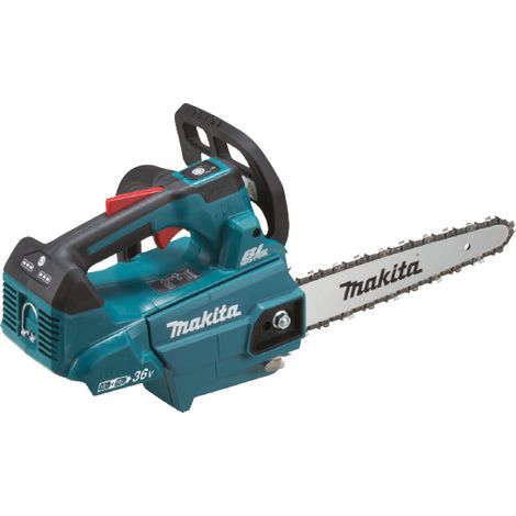 Makita – Tronçonneuse électrique 18V x2 – 25 cm pour sculpture – Moteur Brushless – Vitesse chaîne 20 m/s – DUC256CZ