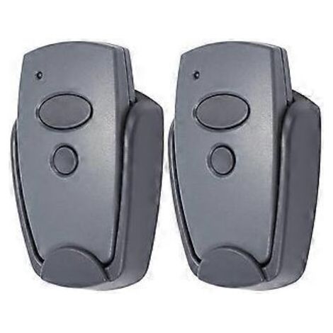Télécommande de porte de garage (lot de 2) 868 MHz pour ouvre-porte numérique 302/304