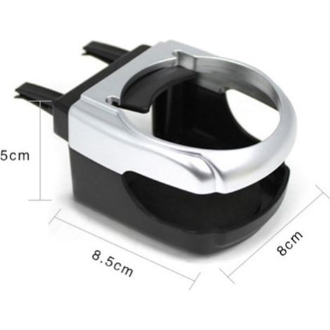 Support de gobelet pour voile de ventilation, coussin en mousse souple écologique, porte-bouteille d'eau sécurisé pour auto, argenté (1/5)