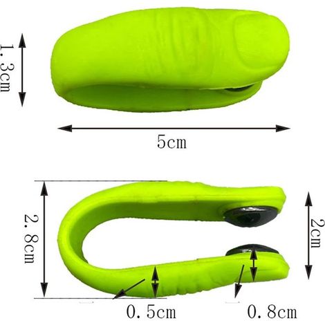 Pince de massage magnétique pour articulations des doigts, point de tigre, masseur de méridiens pour la main, pince d'acupression pour les pouces, maux de tête, circulation sanguine04287-AquaForge