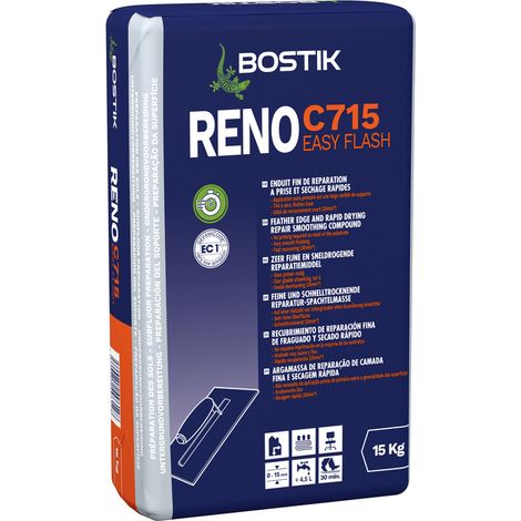 Reno C715 Easy Flash Mortier De Réparation 15 Kg Reno C715 Easy Flash Mortier De Réparation 15 Kg - Sader