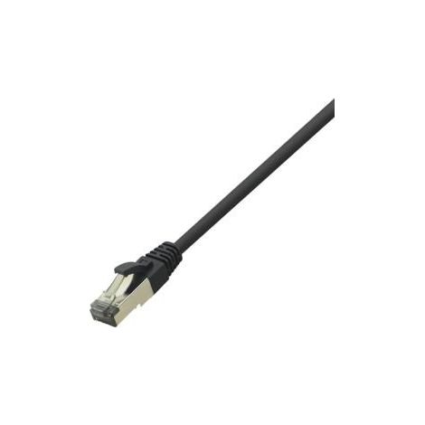 LogiLink Professional Premium - Cable de Red (Cat. 8.1, 1 m), Color Negro