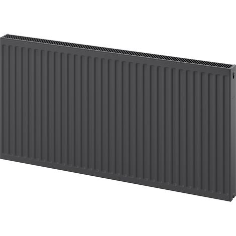 Mexen C21 radiador de placa 500 x 1000 mm, conexión lateral, 1108 W, antracita - W421-050-100-66 (1/5)