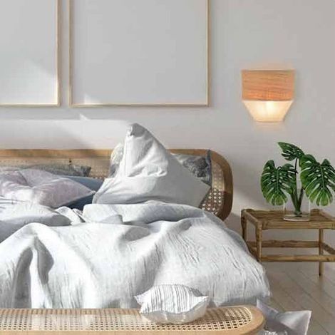 Applique Minorca Blanc Raphia Coton Blanc (1/4)