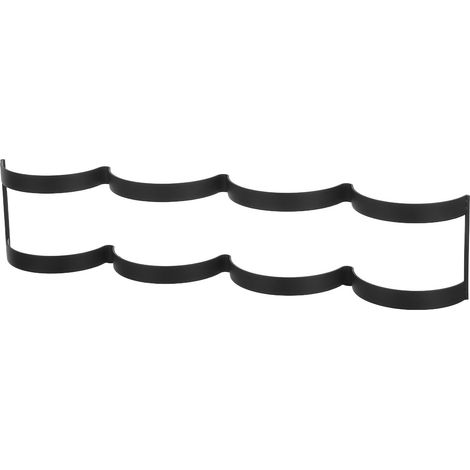 Porte-papier toilette, fer/noir/mural, pour papier toilette (1/5)