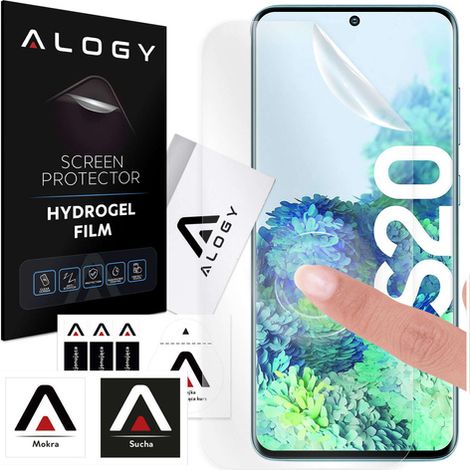 Pellicola in idrogel per la protezione dello schermo del Samsung Galaxy S20, pellicola in idrogel Alogy (1/5)
