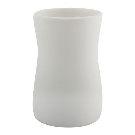Vaso Cerámica PALMA Blanco MSV (1/2)