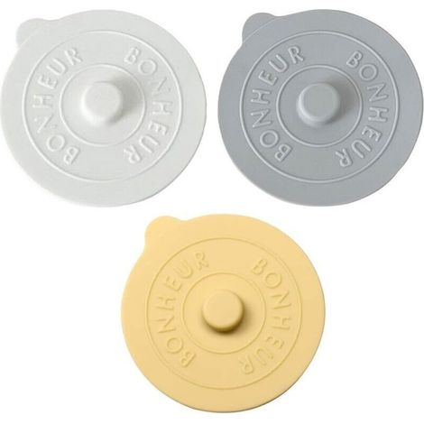 3-teiliges Silikondeckel-Set, Silikon-Wasserbecherdeckel, Silikon-Teebecherdeckel, Getränkebecherdeckel, für den Heim- und Außenbereich (1/4)