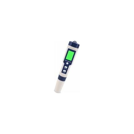 Testeur PH Mètre Électronique 5-en-1,Mesure Ph & TDS & EC Salinité & TempératureTesteur de qualité de l'eau,Écran LCD et Précision de Lecture,pour l'eau Potable, Aquariums, Piscines etc. (1/5)