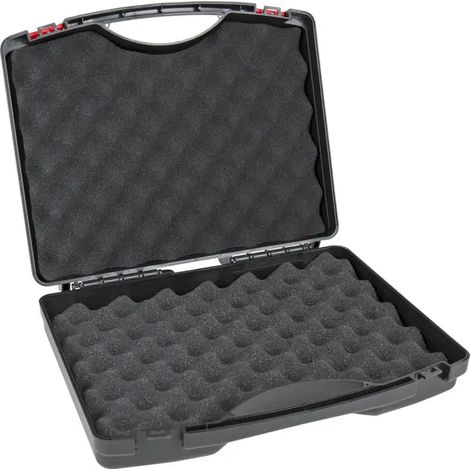 [NEUWERTIG] B-Ware Stier Koffer Aufbewahrungsbox Kunststoff Schaumstoffeinlage Werkzeug 40x35x9,5cm