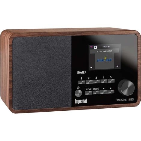Dabman i150 radio hibrida compacta dab fm internet aspecto madera