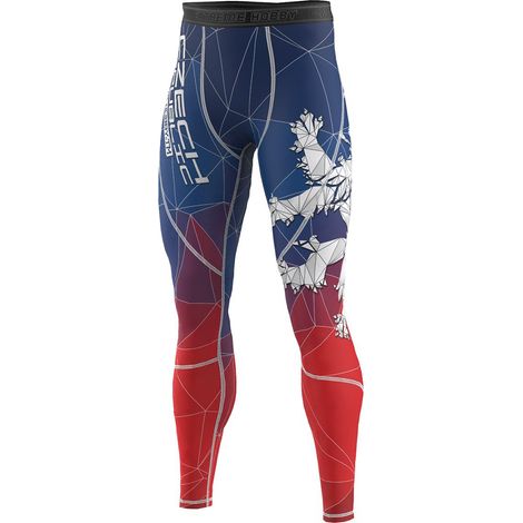 Herren-Sportleggings Czech LEW S Camouflage