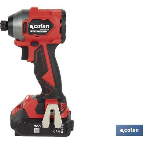 Perceuse-visseuse à percussion sans fil 20 V, 3 600 tr/min, couple de 230 Nm, embout hexagonal 1/4".