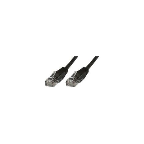 MicroConnect U/UTP CAT5e 1M Schwarzes PVC (1/3)