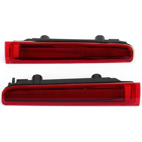 LED-Bremsleuchte, 2er-Pack, dritte Position, Bremsleuchte mit roter Linse, Bremsleuchteneinheit für VW T5, Transporter, Caravelle, Multivan MK V (2003–2015) (1/5)