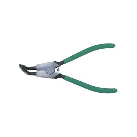 Pinzas Jonnesway para Anillos de Retención Externos, Modelo 215mm, Uso Profesional, Características: Largo, Curvado, 215mm
