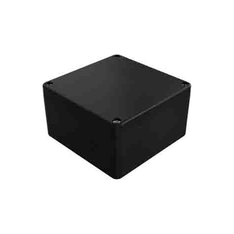 Boîtier RS PRO en Fibre de verre renforcé en polyester, 91 x 160 x 160mm, Noir IP66, Blindé ( Prix pour 1 )
