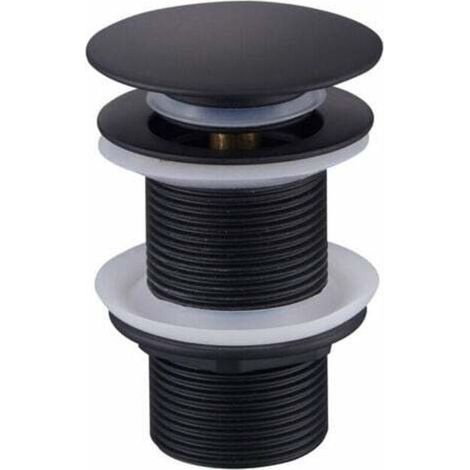 Pop-Up Drain Plug Promotion, Pop-Up Drain Plug Without Overflow, Universal Pop-Up Sink Drain Plug, Sink Drain Plug, Sink Drain Plug, Black Drain Plug for Sink and Basin (1/5)