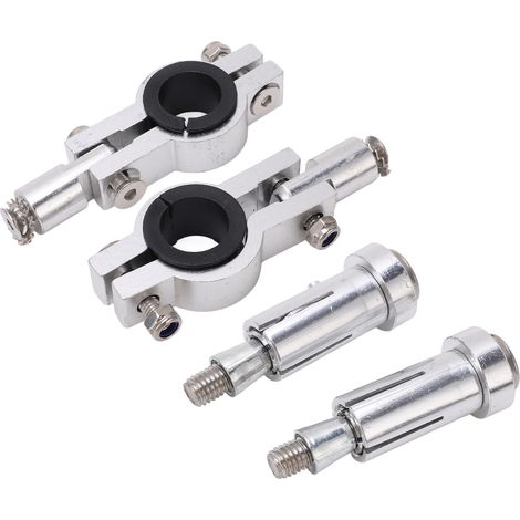 Support de guidon de moto 22 mm, antirouille, robuste et universel pour motos tout-terrain, motocross, quads et quads. (1/5)