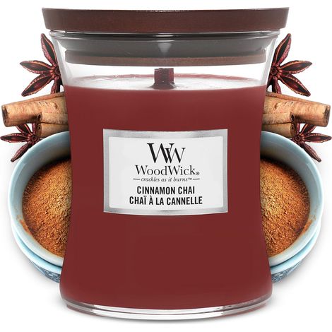 CANDELA CLESSIDRA MEDIA MEDIUM JAR CINNAMON CHAI (1/5)