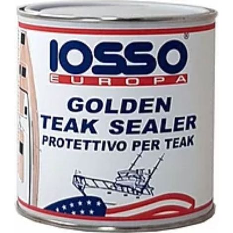 Iosso golden teak sealer trattamento sigillante teak a basi di olii pregiati litri 0.75