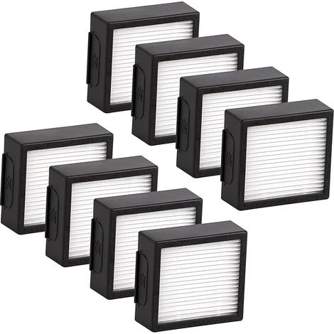 FOREHILL (paquete de 8) Filtros HEPA de repuesto Combo j9+, compatibles con aspiradoras robóticas iRobot Roomba Combo J7+ plus/Combo j9+ (1/5)