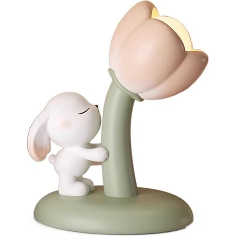 Veilleuse Mignon Lapin Veilleuse Chambre d'enfant Lampe de (1/5)