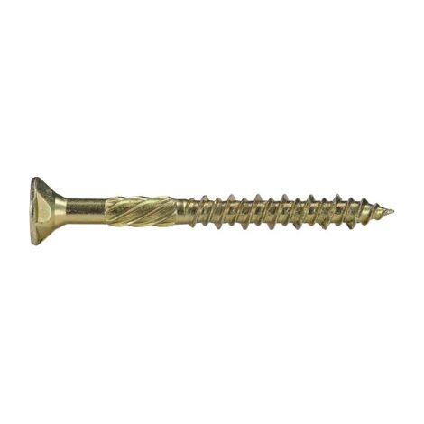 VITI STRUTTURALI  2FX-EVO PER LEGNO ZINCATA GIALLA 6X160MM 18PZ