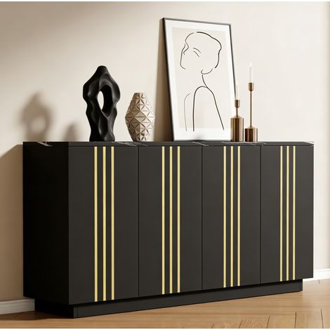Vitrina blanca LED MEUBLIV 61x42x162 cm – 2 puertas, estantes regulables (1/5)