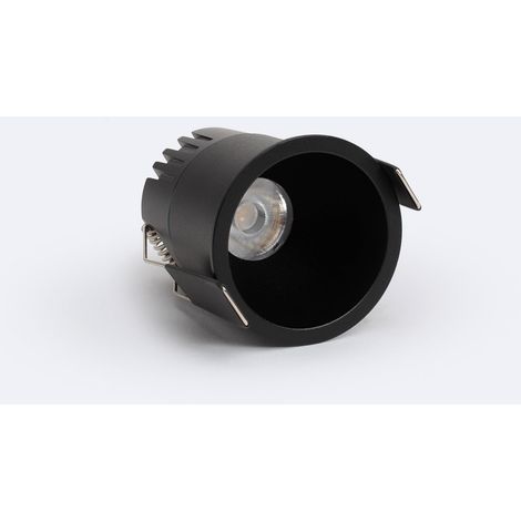 Foco Downlight LED 8W Corte Ø 52 mm Mini Deep 2700K - 3200K - 4000K Negro Seleccionable (Cálido-Neutro) (1/4)