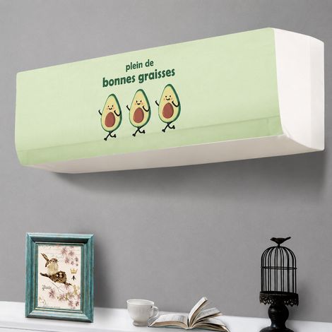 Housse intégrale pour climatiseur mural suspendu motif fantaisie jusqu'à 88 cm 1-1.5P en polyester 88cm 1-1 5p réf – Livraison gratuite