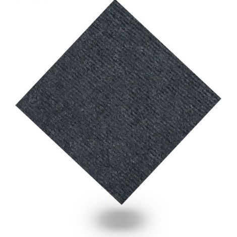 Dalles de moquette Antistatiques Absorbant les sons Can Can Individuel gris foncé 28 x 28 cm