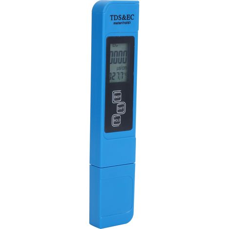 Tragbares digitales TDS- und EC-Messgerät im Stiftformat zur Prüfung der elektrischen Leitfähigkeit und Wasserqualität (ohne Hintergrundbeleuchtung) (1/5)