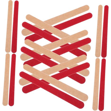Bâtons De Ponçage Et Polissage Pour Modèles En Bois Et Plastique, Outils De Ponçage Artisanaux, 40 Pièces Multi-usages Pour Modélisme Et Loisirs Créatifs (1/5)