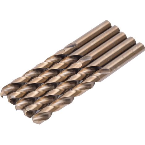 1 boîte de forets HSS acier rapide pour percer le fer, diamètre 9mm/9.5mm, lot de 5 pièces (1/5)